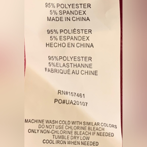 Hudson Harper Magenta Pink 3/4 Sleeve Stretch Front Tie Top Size XL - Picture 4 of 4